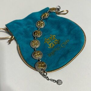 Rustic Cuff Two-Tone Bracelet